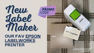 NEW Epson LabelWorks Label Maker | Professionals Recommended Label Maker | Magnets, Ribbons, & More