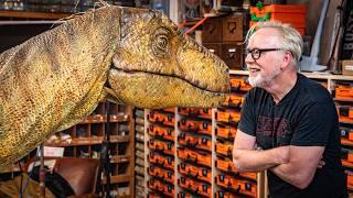 Adam Savage's Dino Build: Wearing the Raptor Costume! (Ep 5)