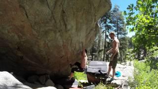 Maverick Renegade V10 Cold Stream Canyon Lake Tahoe Bouldering