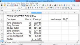 Spreadsheets #2: Absolute & Relative Cell Addresses