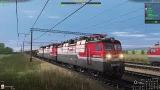 Trainz Railroad Simulator 2022 сценарий "Цемент из Новороссийска"