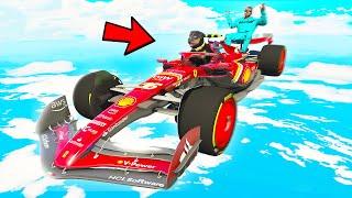 MOST FUN F1 CAR PARKOUR RACE in GTA 5