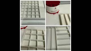 White Cream Pearl Velvet jewelry storage solution for your closet drawers