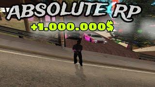 ТОПОВЫЙ СПОСОБ ЗАРАБОТКА НА АБСАЛЮТ РП | GTA SAMP ABSOLUTE RP