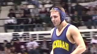 1999 2000 Michigan State vs  Michigan Wrestling behind the scenes