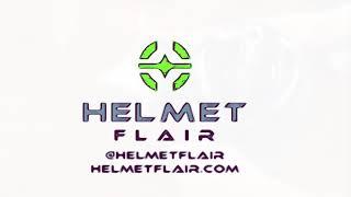 How to install Small and Large Horns by Helmet Flair on a helmet