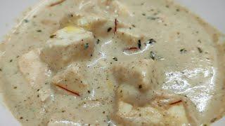 Nawabi Paneer - Easy delicious paneer gravy | paneer in white gravy restaurant style recipe