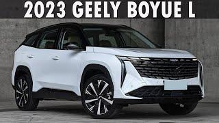 FIRST LOOK at 2023 Geely Boyue L — Interior and Exterior