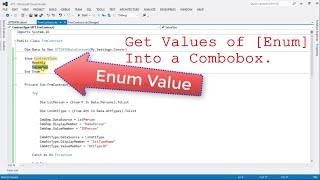 Load values of [Enum] type into a combobox Using VB.NET