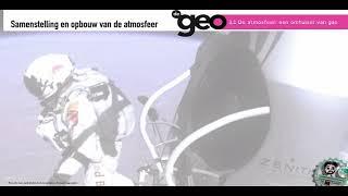 De Geo bovenbouw havo (5e editie) systeem aarde §3.1 De atmosfeer: een omhulsel van gas