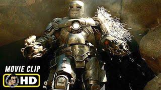 IRON MAN (2008) "First Suit Cave Escape" [HD] Marvel IMAX Clip