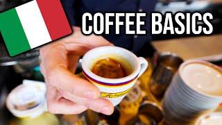 How to ORDER A COFFEE IN ITALY 