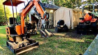 Installing a quick coupler on Chinese mini excavator. $140 on eBay.