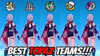 5 Variations of Best Topaz Teams  | Honkai: Star Rail