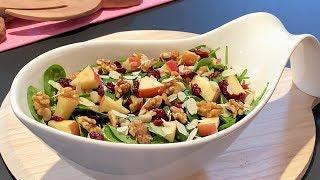 My Favorite Spinach Salad & Dressing Recipe