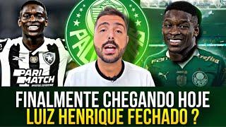 MINHA NOSSA: LUIZ HENRIQUE CONVERSA COM PALMEIRAS E CHAPEU NO RIVAL? QUAL A CHANCE?