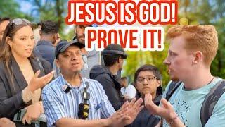 Jesus is God! Prove it! Mansur Vs Christian | Speakers Corner | Hyde Park