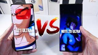 Samsung Galaxy S21 Ultra VS Samsung Note 20 Ultra in 2024! (PUBG, Cameras, Updates & More)