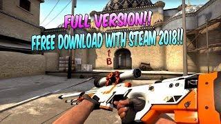 (FULL VERSION!!) How To Download CSGO FOR FREE PC ON STEAM 2018!!  - WINDOWS 10/8/7