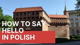 How To Say Hello in Polish | Good Evening In Polish