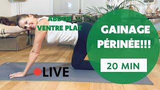 20 Min GAINAGE,PÉRINÉE. Abdos ventre plat!!!