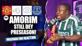 MANCHESTER UNITED 4-0 EVERTON  ( Henry - NIGERIAN FAN REACTION) - Premier League HIGHLIGHT