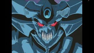 Kaiba summons Obelisk the tormentor the Egyptian god for the first time!!!