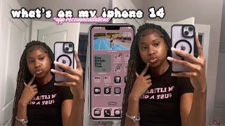 WHATS ON MY IPHONE 14||app recommendations + ios 18