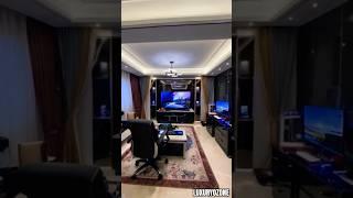 Premium Gaming Setup Room Tour #luxury #gamingsetuptour #shorts