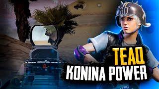 KONINA POWER | TEAQ | HIGHLIGHTS |PUBG MOBILE