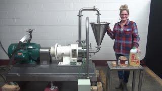 Charlotte SD20 Stainless Steel Colloid Mill Demonstration