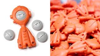 Making HUNDREDS of plastic figures! (LNS 300A Injection Molding)