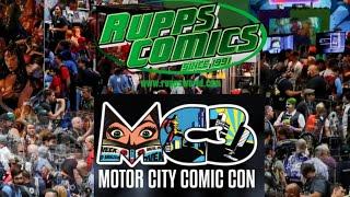 Motor City Comic Convention Walk-through #comics #vlog #comiccon