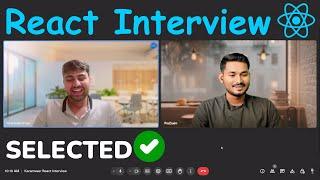 3 Years Experienced React Interview