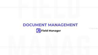 Document management | Field Manager | CZ App Studio