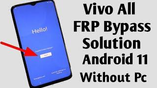 VIVO Y72 5G FRP Bypass New Security Update ll Google Account Bypass Without PC 100% Free New Trick