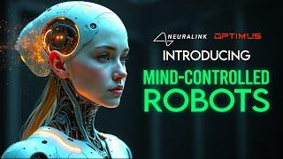 Neuralink in Tesla Optimus Robot SHOCKED The World (Mind-Contolled)