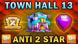 Best TH13 Base for War/CWL/Trophy 2024 Town Hall 13 Base STRONGEST TH 13 BASE 2024 COPY LATEST LINK