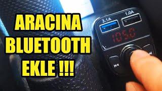 Transmitter Nasıl Bağlanır ? (BLUETOOTH FM TRANSMİTTER CARX8)