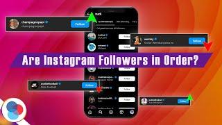 Are Instagram Followers in Order? - RedSocial