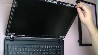 DIY -how to disassembly lcd screen on acer ES15 ES1-533 ES1-572 ES1-532 ES1-523  replace replacement