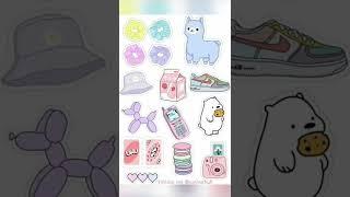 идеи для наклеек  #DRAWANNA #лучшее #популярное #идеи #наклейки