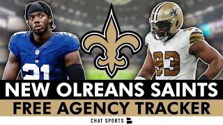 New Orleans Saints Free Agency Day 1 Tracker: Saints Clear Cap Space, Lose Paulson Adebo + MORE!