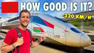 AFRICA'S FIRST BULLET TRAIN IN MOROCCO!  AL BORAQ (CASABLANCA TO TANGIER)