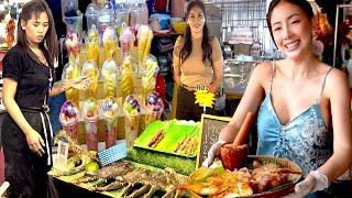 $2 CHEAPEST THAI STREET FOOD COLLECTION, THAILAND | MOST POPULAR THAI NIGHT MARKETS TOUR