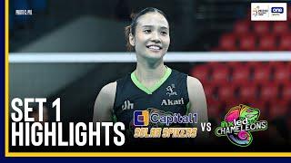 NXLED vs. CAPITAL1 | SET 1 GAME HIGHLIGHTS | 2024-25 PVL ALL-FILIPINO CONFERENCE | NOV 30, 2024