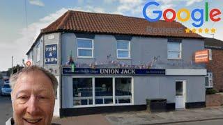 Google Reviews: Union Jack Fish Bar, Market Rasen, England