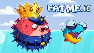 СЪЕШЬ МЕНЯ #4 Колючка - МОНСТР! Веселая андроид игра для детей EATME.IO похожая на СЛИЗАРИО