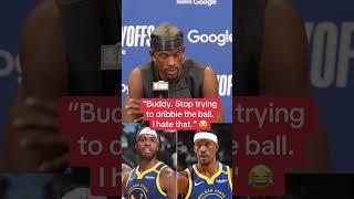Jimmy Butler had a message for Buddy Hield after Game 1  (via warriors/TT)
