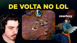 NICKLINK DE VOLTA NO LOL E COURTESY CRIA COMBO DE YASUO NO CÓDIGO - LOL